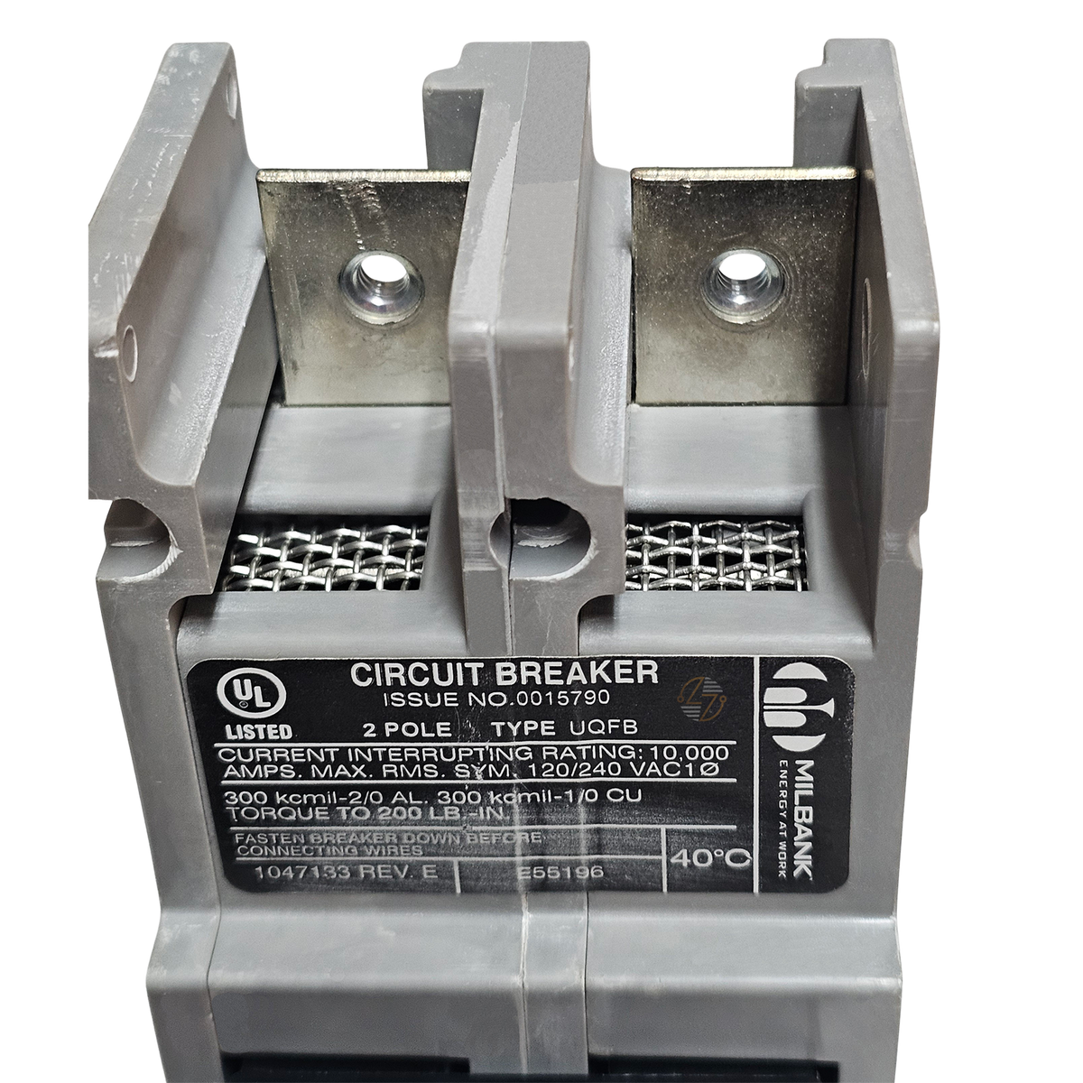 UQFB-200-X1 - Milbank Bolt-On 200Amp Circuit Breaker