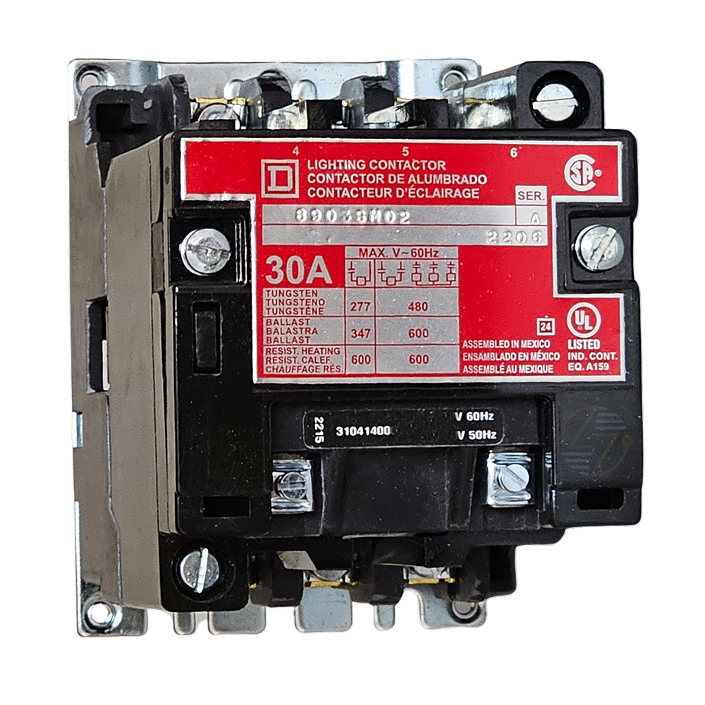 8903SMO2V06 - Square D 30 Amp Lighting Contactor