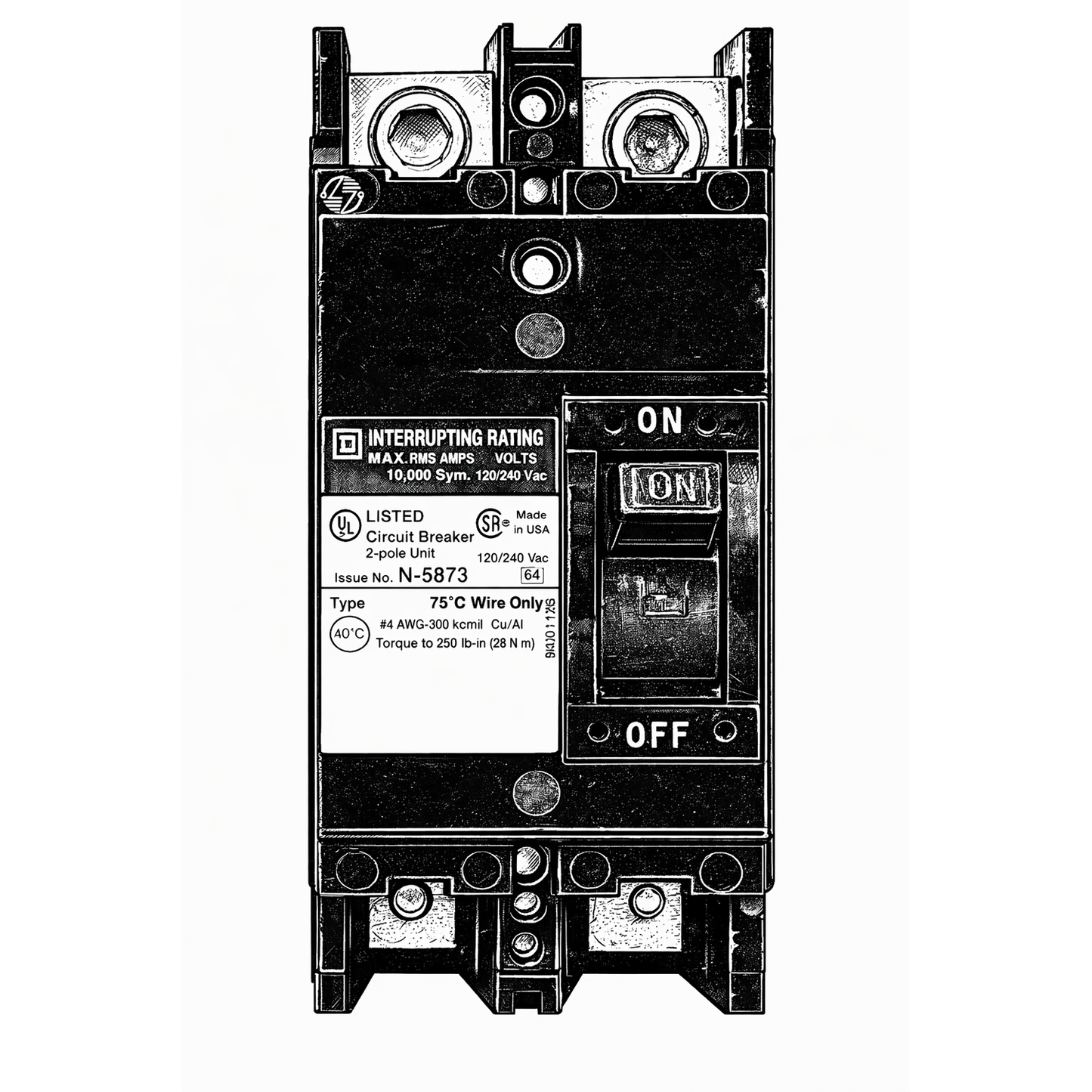 Q2M2175MT - 175 Amp Circuit Breaker