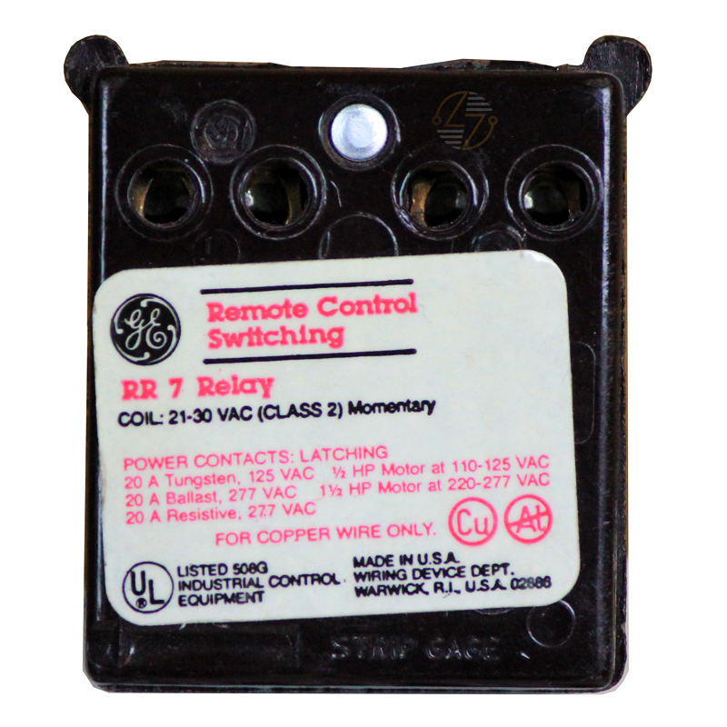 RR7 - GE Remote Control Switching Relay