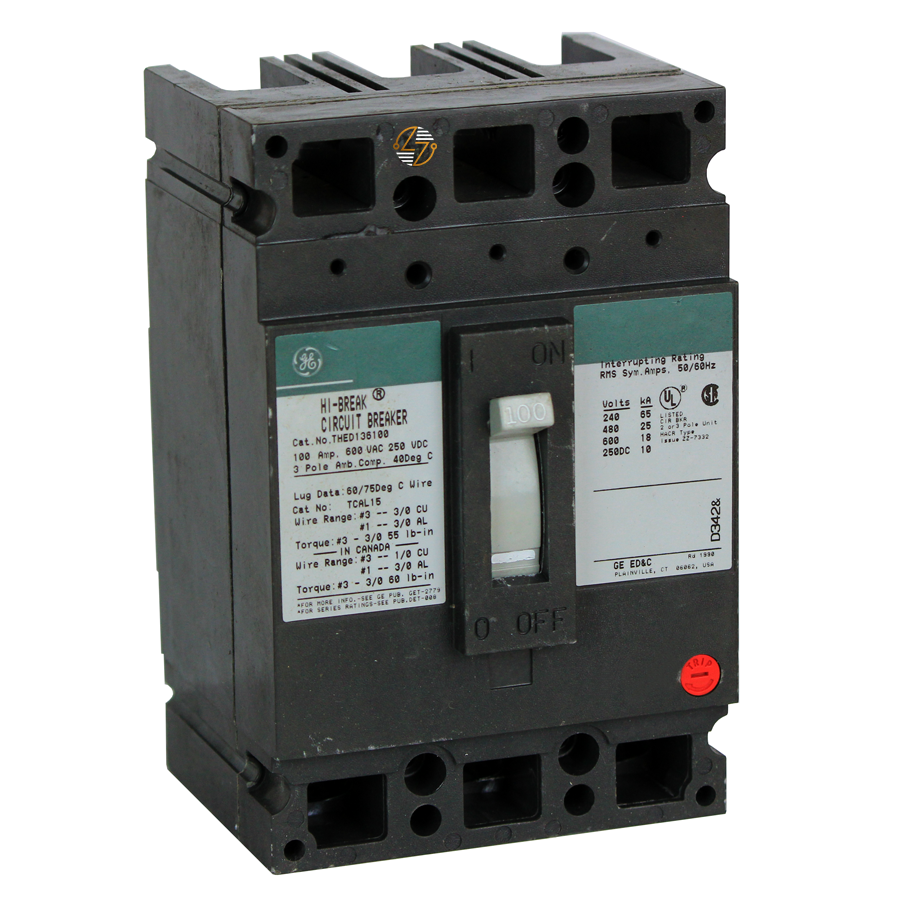THED124090WL - 90 Amp Circuit Breaker