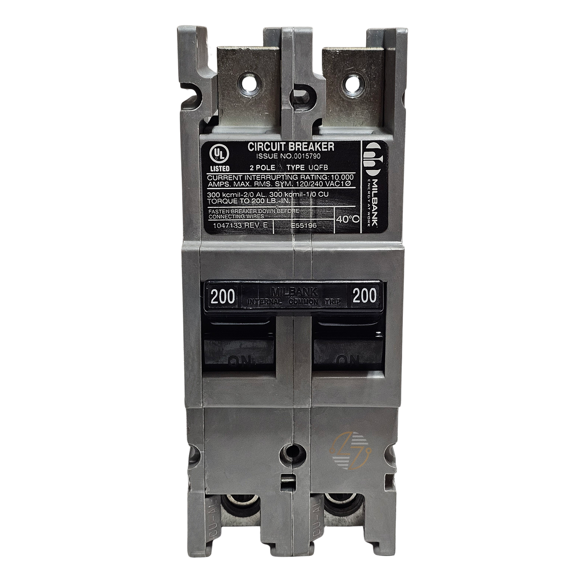 UQFB-200-X1 - Milbank Bolt-On 200Amp Circuit Breaker