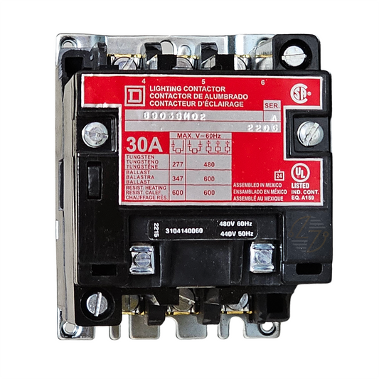 8903SMO2V06 - Square D 30 Amp Lighting Contactor