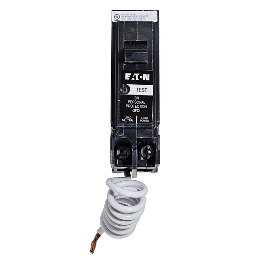BRN115GF - 15A GFCI (5mA) Circuit Breaker