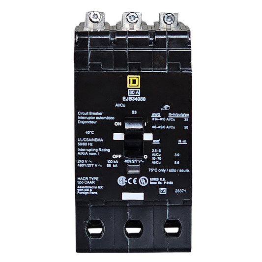 EJB34080 - 80Amp Circuit Breaker