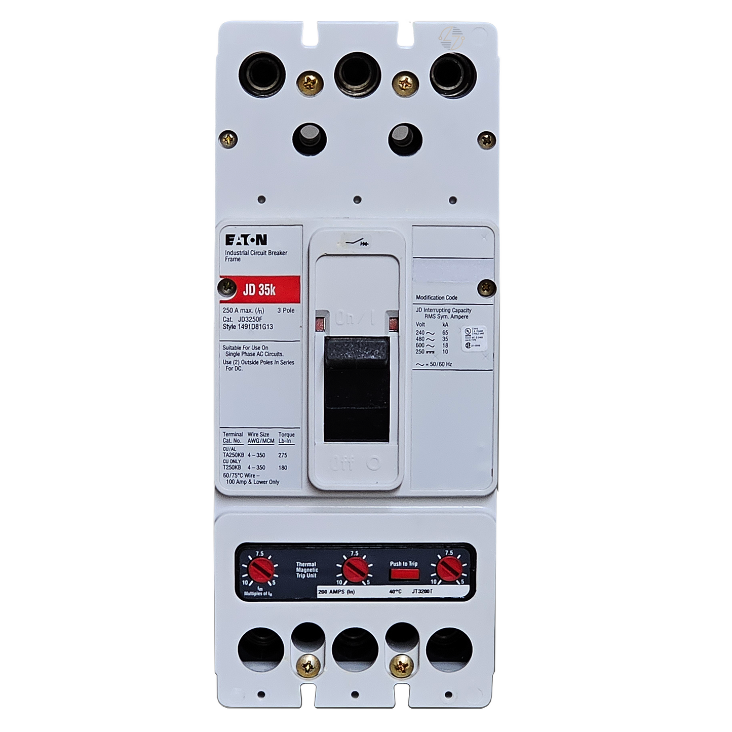 JD3200 200Amp Circuit Breaker