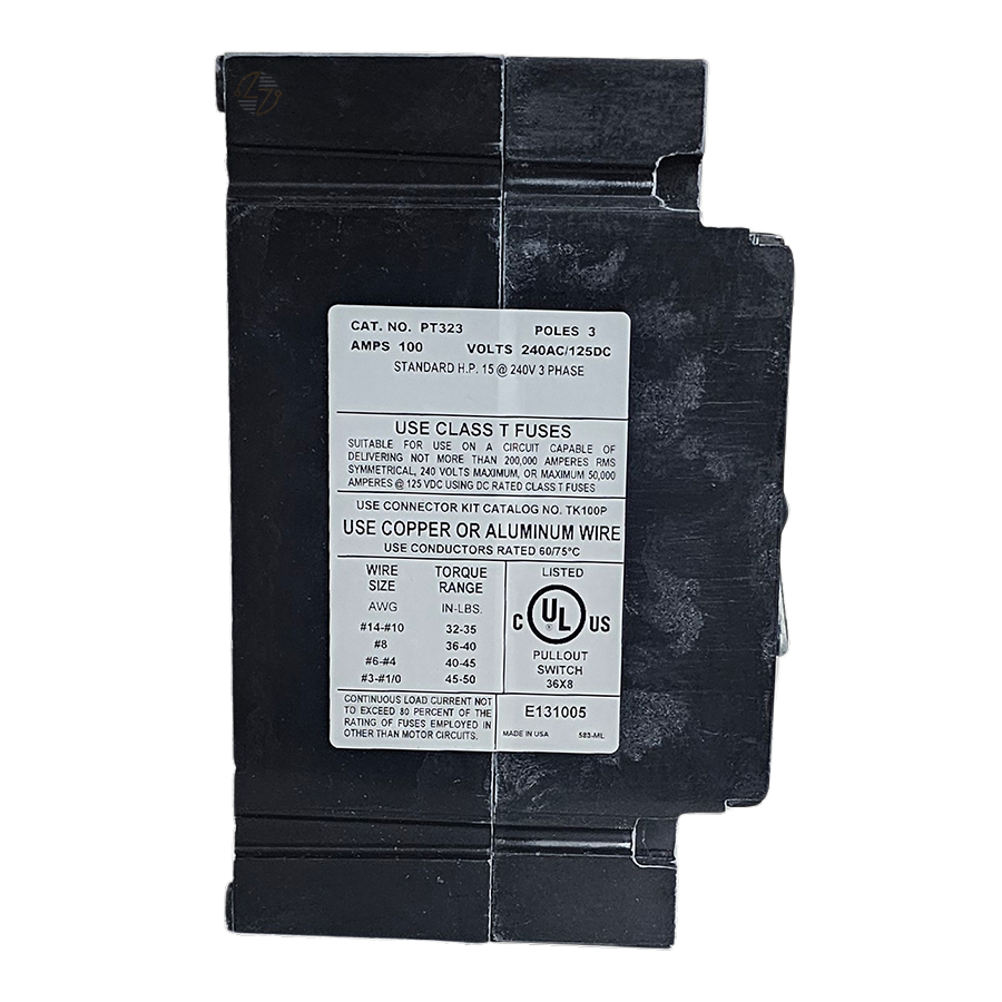 PT323 - 100Amp Fusible Pullout