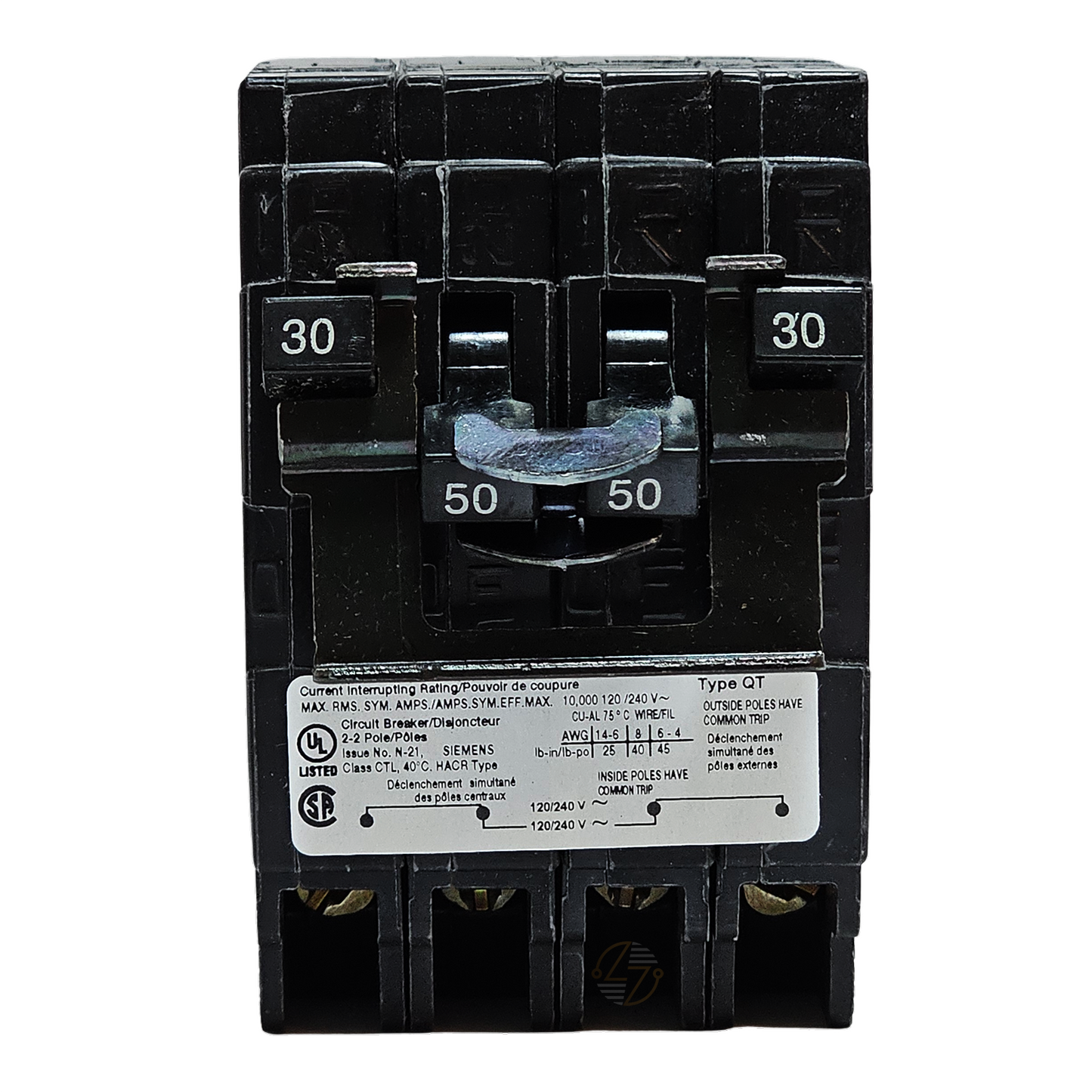 Q23050CT2 - Quad 30/50 Circuit Breaker