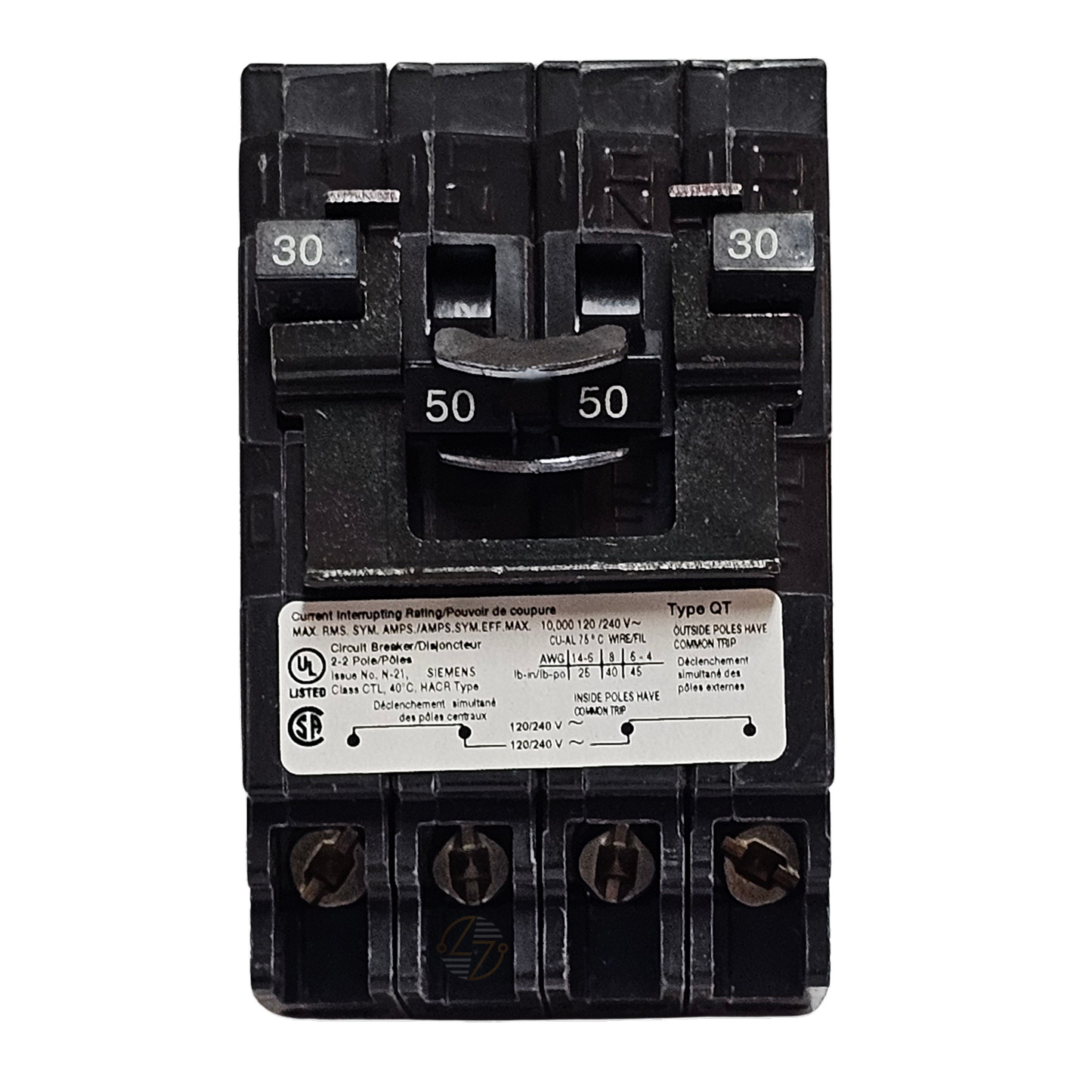 Q23050CT2 - Quad 30/50 Circuit Breaker
