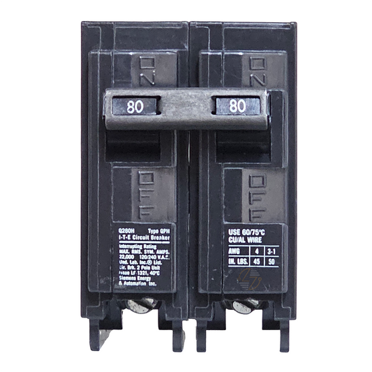 Q280H - 80Amp Circuit Breaker