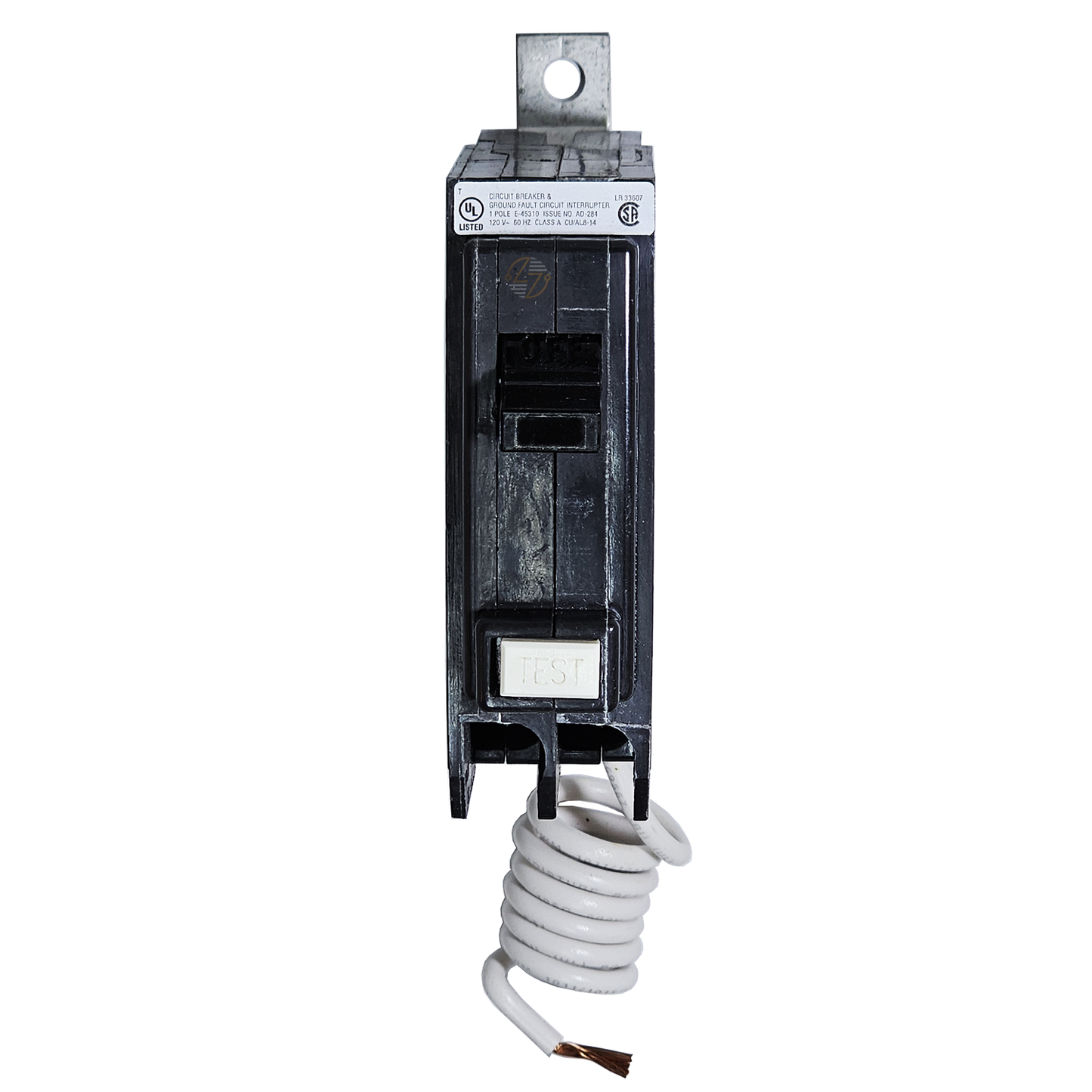 QBHGFT1015 - 15 Amp, GFCI (5mA) Circuit Breaker
