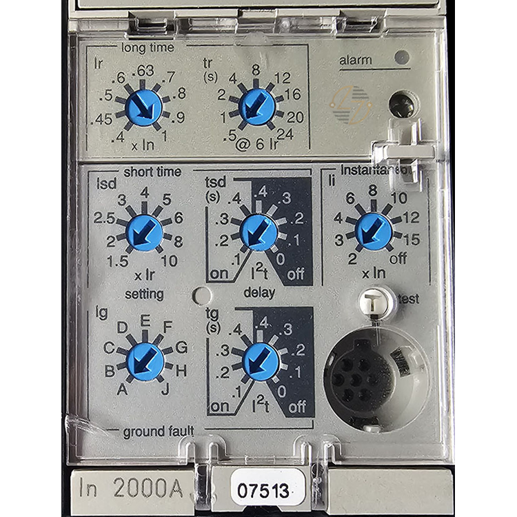 RJF36200CU44ABDYP - 2000 Amp Circuit Breaker with Lockoff and Overcurrent Trip Switch (SDE)