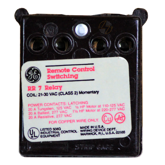 RR7 - GE Remote Control Switching Relay