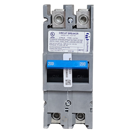 UQFBH-200 - 200 Amp Circuit Breaker